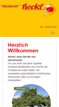 Mobile Screenshot of heckl-kelterei.de